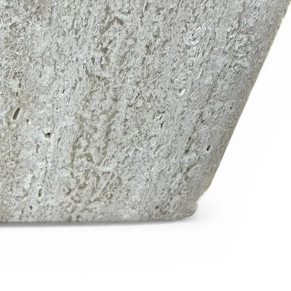 Luxury Travertine Marble Toothbrush Holder 3 Slot Heavy Stone Bathroom Spa Decor